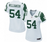 Women's Nike New York Jets #54 Avery Williamson Game White NFL Jersey