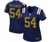 Women's Nike New York Jets #54 Avery Williamson Limited Navy Blue Alternate NFL Jersey