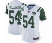 Women's Nike New York Jets #54 Avery Williamson White Vapor Untouchable Elite Player NFL Jersey