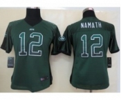 nike women nfl jerseys new york jets #12 joe namath green[Elite drift fashion]