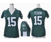 nike women nfl jerseys new york jets #15 tebow green[draft him ii top]