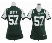 nike women nfl jerseys new york jets #57 scott green[nike]