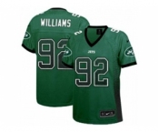 nike women nfl jerseys new york jets #92 leonard williams green[Elite drift fashion]