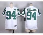 nike women nfl jerseys new york jets #94 williams white[nike]