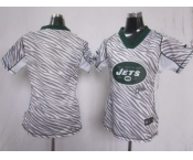 nike women nfl jerseys new york jets blank [fem fan zebra]