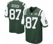 Youth Nike New York Jets #87 Eric Decker Green Team Color NFL Jersey