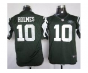 nike youth nfl jerseys new york jets #10 holmes green[nike]