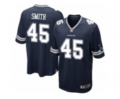 Men Nike Dallas Cowboys #45 Rod Smith Game Navy Blue Team Color NFL Jersey
