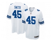 Men Nike Dallas Cowboys #45 Rod Smith Game White NFL Jersey
