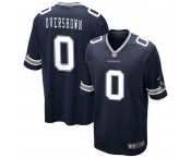 Men's Dallas Cowboys #0 DeMarvion Overshown Game Navy Blue Team Color Football Jersey