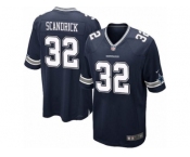 Men's Nike Dallas Cowboys #32 Orlando Scandrick Game Navy Blue Team Color NFL Jersey
