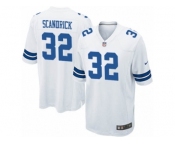 Men's Nike Dallas Cowboys #32 Orlando Scandrick Game White NFL Jersey
