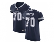 Nike Dallas Cowboys #70 Zack Martin Navy Blue Team Color Men Stitched NFL Vapor Untouchable Elite Jersey