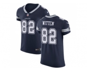 Nike Dallas Cowboys #82 Jason Witten Navy Blue Team Color Men Stitched NFL Vapor Untouchable Elite Jersey