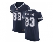 Nike Dallas Cowboys #83 Terrance Williams Navy Blue Team Color Men Stitched NFL Vapor Untouchable Elite Jersey