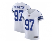 Nike Dallas Cowboys #97 Taco Charlton White Men Stitched NFL Vapor Untouchable Elite Jersey