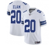 Men's Dallas Cowboys #20 Kaiir Elam White 2025 Vapor Untouchable Limited Football Stitched Jersey