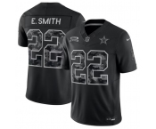 Men's Dallas Cowboys #22 Emmitt Smith Black 2026 F.U.S.E. Salute to Service Limited Stitched Football Jersey Men's Dallas Cowboys #22 Emmitt Smith Black 2026 F.U.S.E. Salute to Service Limited Stitched Football Jersey