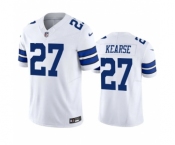 Men's Dallas Cowboys #27 Jayron Kearse White 2023 F.U.S.E. Vapor Limited Stitched Football Jersey