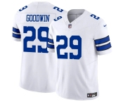 Men's Dallas Cowboys #29 C.J. Goodwin White 2025 F.U.S.E Vapor Untouchable Limited Football Stitched Jersey