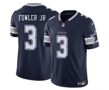 Men's Dallas Cowboys #3 Dante Fowler Jr. Navy 2025 F.U.S.E. Vapor Untouchable Limited Football Stitched Jersey