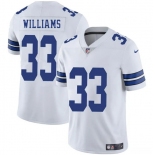 Men's Dallas Cowboys #33 Javonte Williams White 2025 Vapor Untouchable Limited Football Stitched Jersey