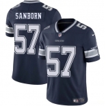 Men's Dallas Cowboys #57 Jack Sanborn Navy 2025 Vapor Untouchable Limited Football Stitched Jersey