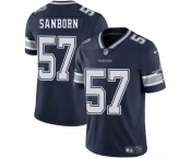 Men's Dallas Cowboys #57 Jack Sanborn Navy 2025 Vapor Untouchable Limited Football Stitched Jersey