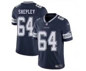 Men's Dallas Cowboys #64 Dakoda Shepleys Navy Blue 2025 Vapor Untouchable Limited Football Stitched Jersey