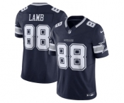 Men's Dallas Cowboys #88 CeeDee Lamb Navy 2023 F.U.S.E. Limited Stitched Football Jersey