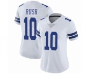 Women's Dallas Cowboys #10 Cooper Rush White Vapor Untouchable Limited Stitched Jersey