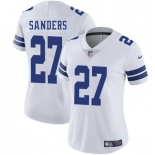 Women's Dallas Cowboys #27 Miles Sanders White 2025 Vapor Untouchable Limited Football Stitched Jersey