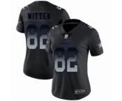 Women's Dallas Cowboys #82 Jason Witten Black Smoke Fashion Limited Football Jersey