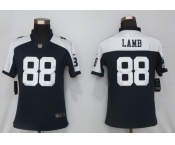 Women's Dallas Cowboys #88 CeeDee Lamb Navy Blue Throwback Alternate Vapor Untouchable Limited Player Football Jersey