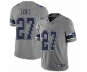 Youth Dallas Cowboys #27 Jourdan Lewis Limited Gray Inverted Legend Football Jersey