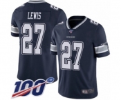 Youth Dallas Cowboys #27 Jourdan Lewis Navy Blue Team Color Vapor Untouchable Limited Player 100th Season Football Jersey