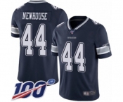 Youth Dallas Cowboys #44 Robert Newhouse Navy Blue Team Color Vapor Untouchable Limited Player 100th Season Football Jersey