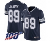 Youth Dallas Cowboys #89 Blake Jarwin Navy Blue Team Color Vapor Untouchable Limited Player 100th Season Football Jersey