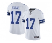 Youth Nike Dallas Cowboys #17 Allen Hurns White Stitched NFL Vapor Untouchable Limited Jersey