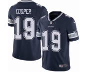 Youth Nike Dallas Cowboys #19 Amari Cooper Navy Blue Team Color Vapor Untouchable Limited Player NFL Jersey