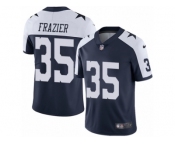 Youth Nike Dallas Cowboys #35 Kavon Frazier Navy Blue Throwback Alternate Vapor Untouchable Limited Player NFL Jersey