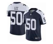 Youth Nike Dallas Cowboys #50 Sean Lee Vapor Untouchable Limited Navy Blue Throwback Alternate NFL Jersey