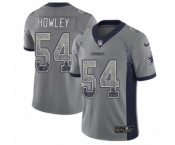 Youth Nike Dallas Cowboys #54 Chuck Howley Limited Gray Rush Drift Fashion NFL Jersey