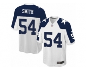 Youth Nike Dallas Cowboys #54 Jaylon Smith Game White Throwback Alternate NFL Jersey