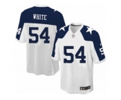 Youth Nike Dallas Cowboys #54 Randy White Game White Throwback Alternate NFL Jersey