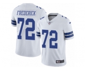 Youth Nike Dallas Cowboys #72 Travis Frederick Vapor Untouchable Limited White NFL Jersey