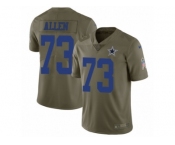 Youth Nike Dallas Cowboys #73 Larry Allen Limited Olive 2017 Salute to Service NFL Jersey