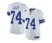Youth Nike Dallas Cowboys #74 Bob Lilly Vapor Untouchable Limited White NFL Jersey