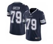 Youth Nike Dallas Cowboys #79 Chaz Green Vapor Untouchable Limited Navy Blue Team Color NFL Jersey