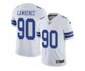 Youth Nike Dallas Cowboys #90 Demarcus Lawrence Vapor Untouchable Limited White NFL Jersey